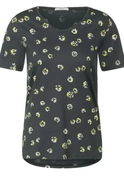 T-Shirt Mit Minimalmuster