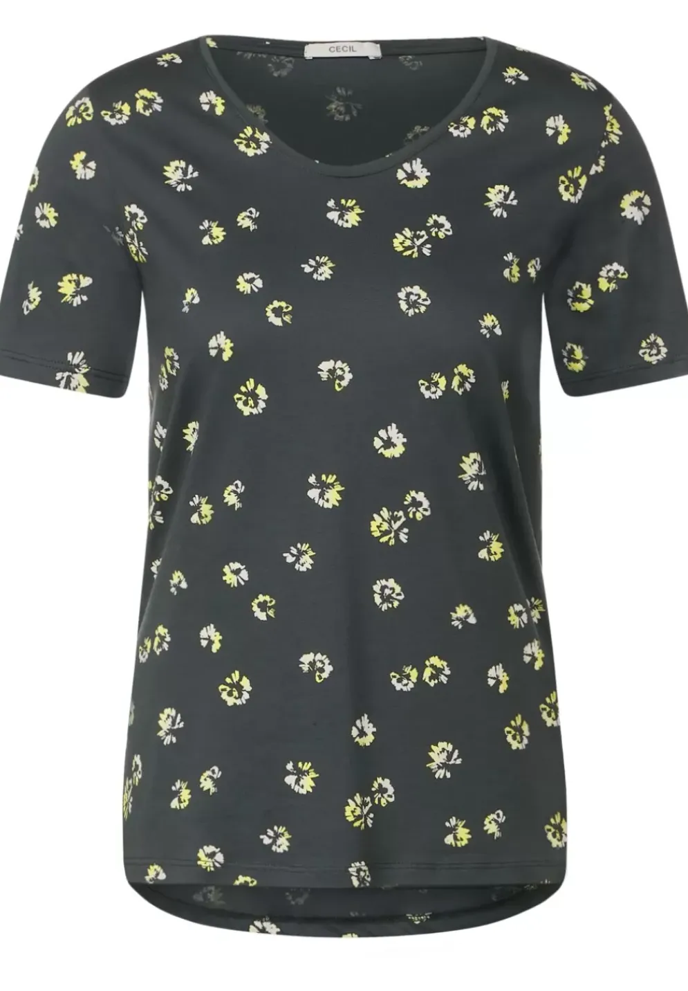 T-Shirt Mit Minimalmuster