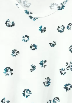 T-Shirt Mit Minimalmuster