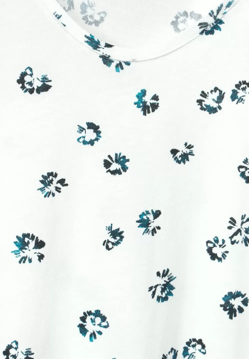 T-Shirt Mit Minimalmuster