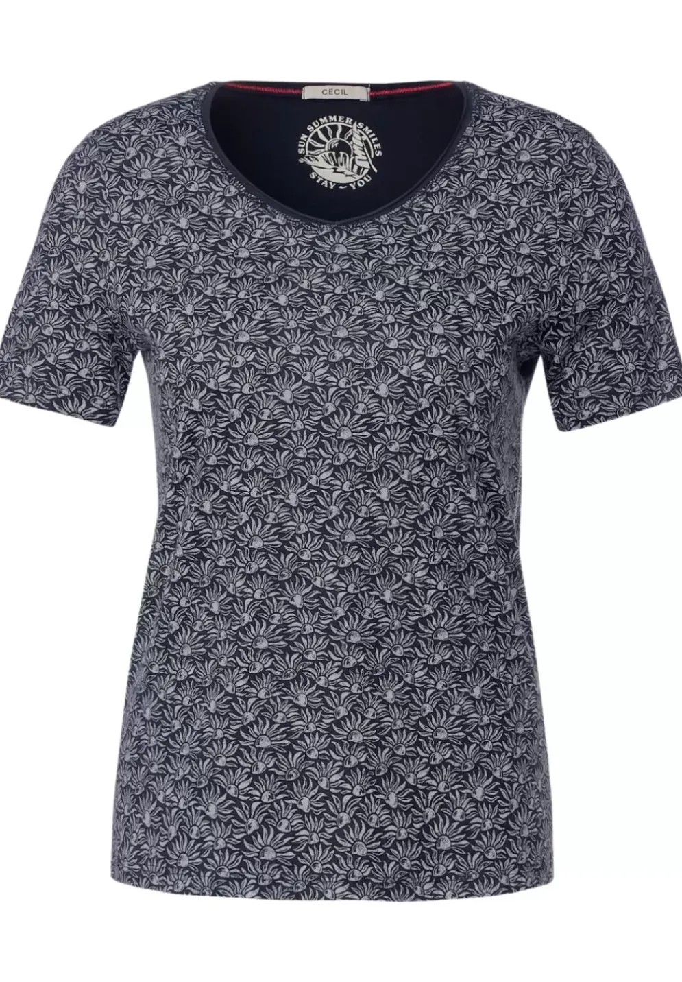 T-Shirt Mit Minimalprint