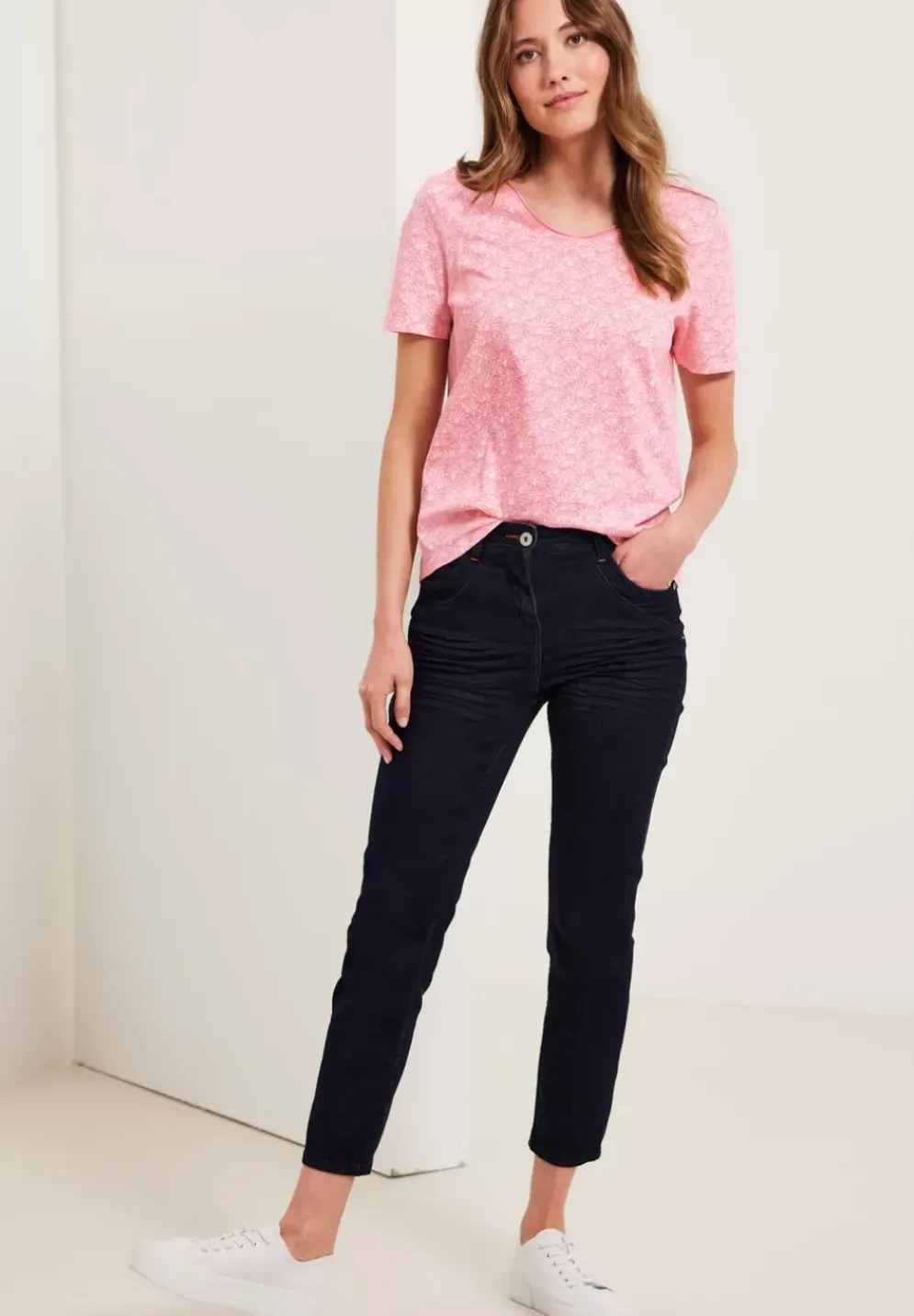 T-Shirt Mit Minimalprint