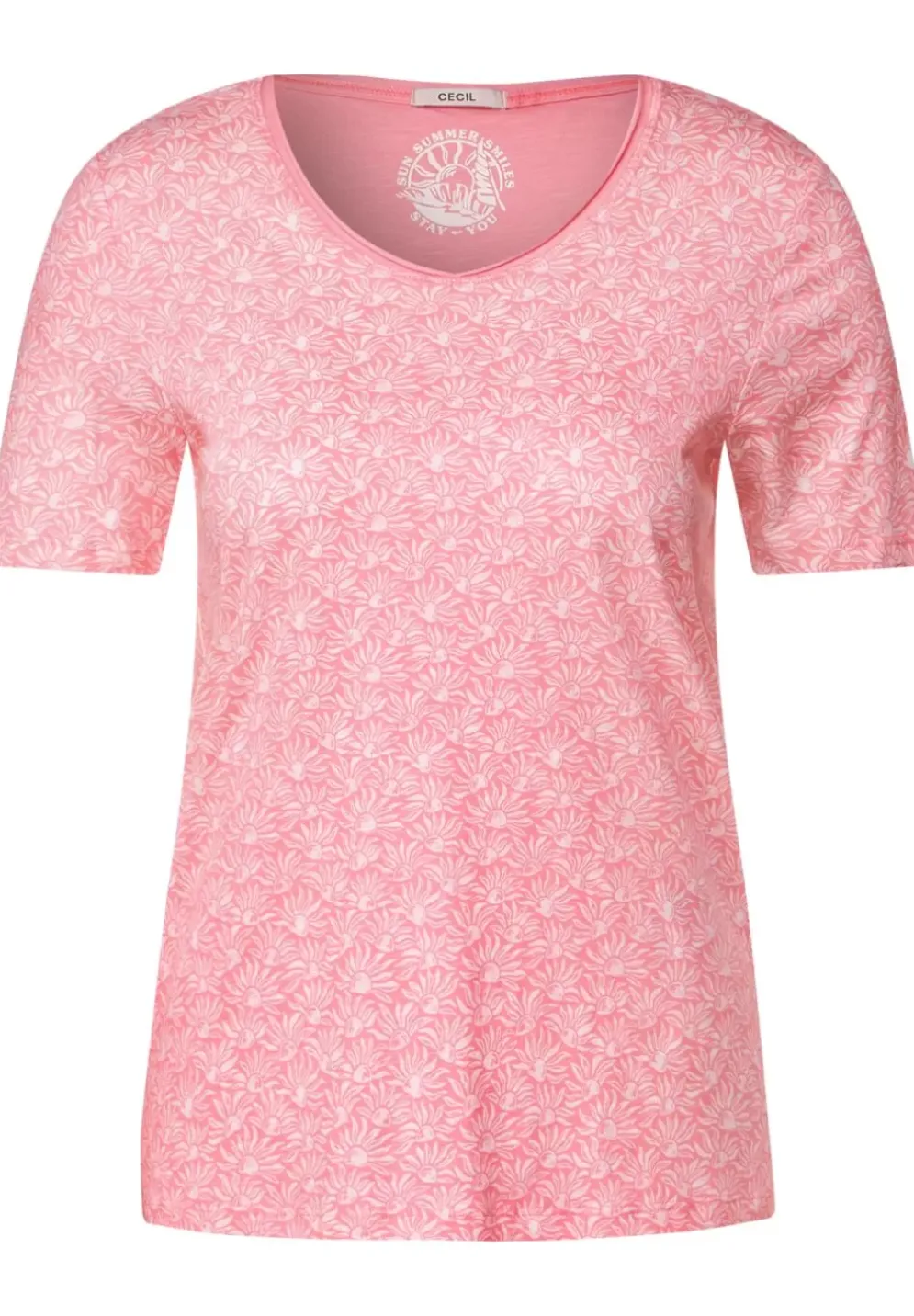 T-Shirt Mit Minimalprint
