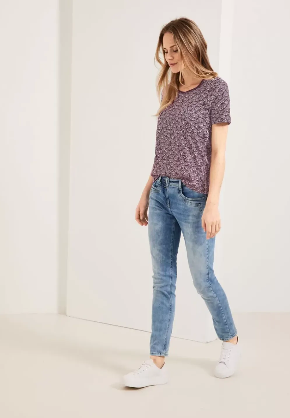 T-Shirt Mit Minimalprint