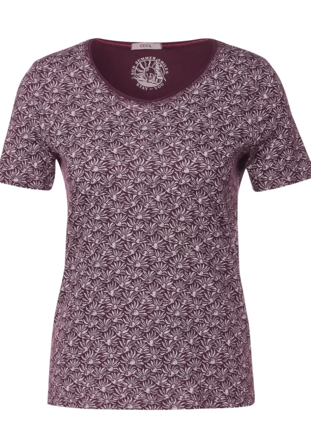 T-Shirt Mit Minimalprint