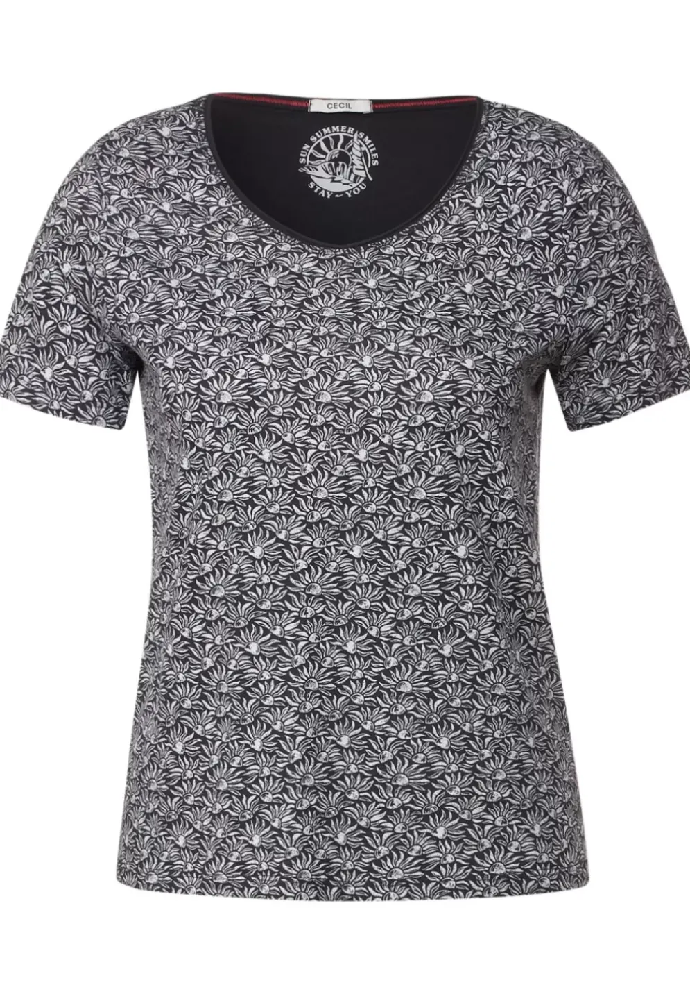T-Shirt Mit Minimalprint