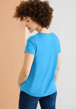 T-Shirt Mit Paillettendetail