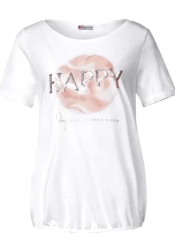 T-Shirt Mit Paillettenprint