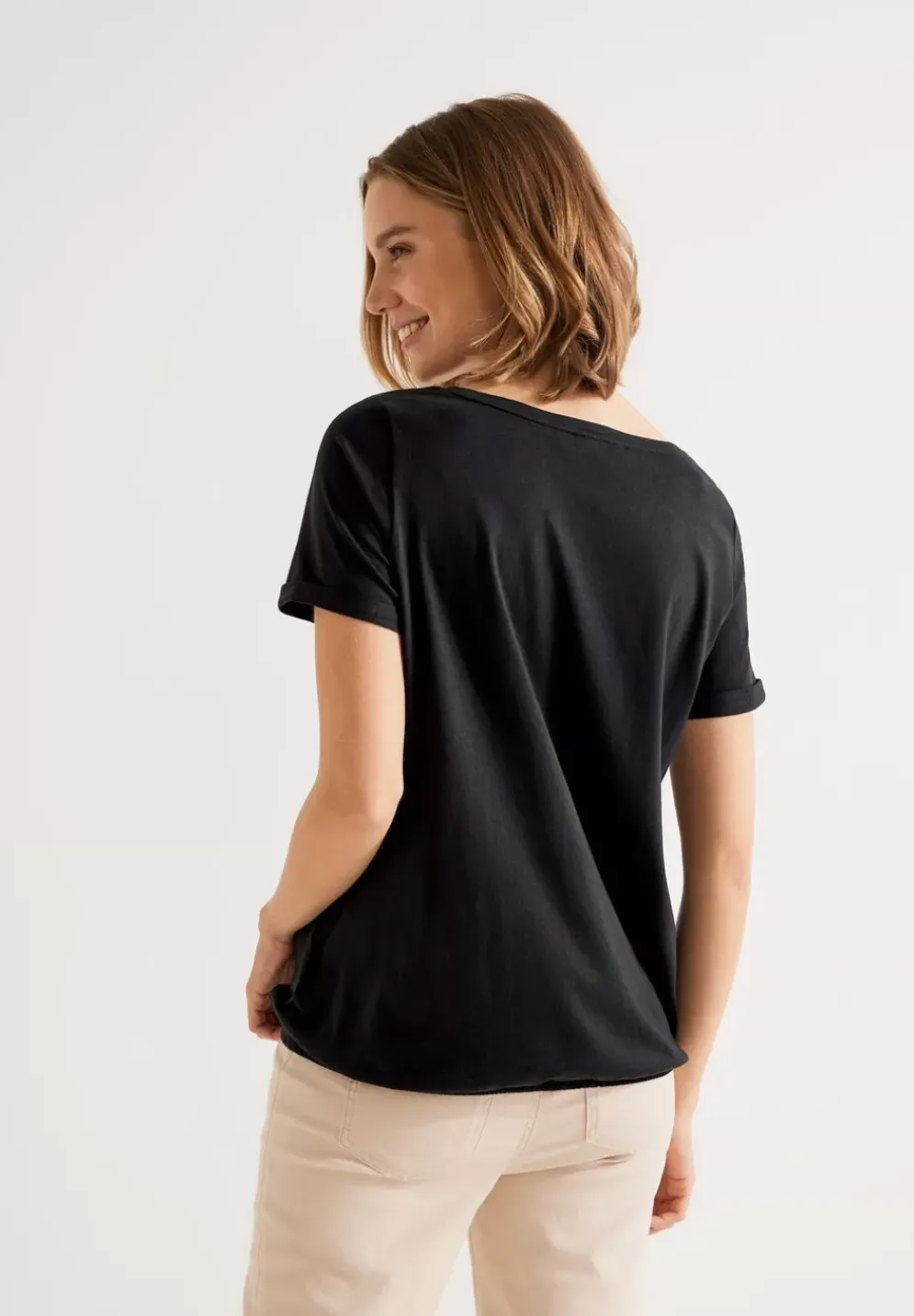T-Shirt Mit Paillettenprint