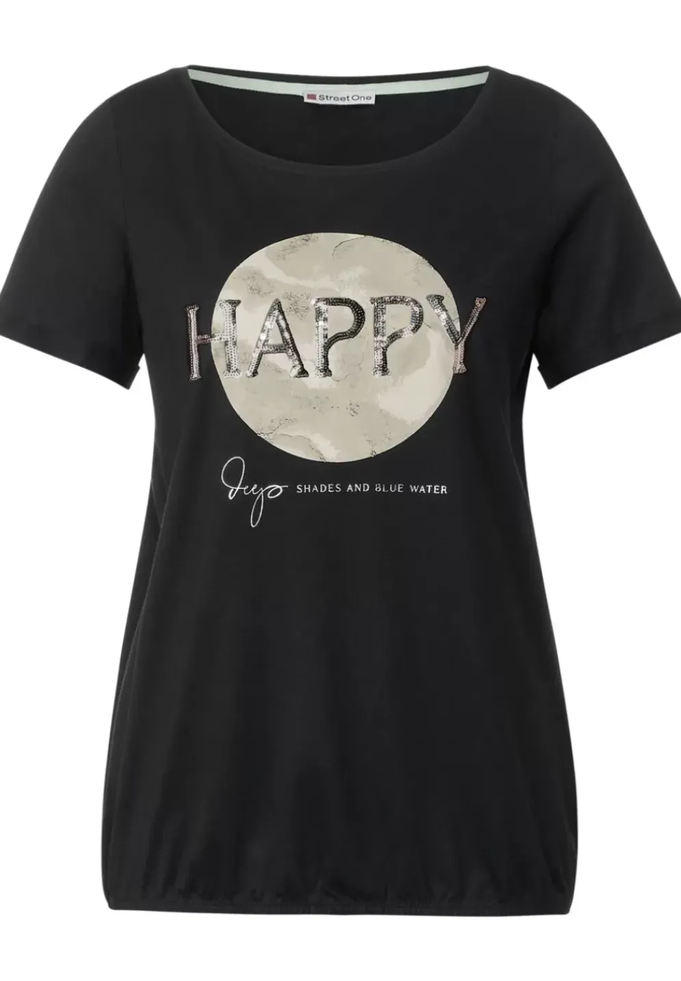 T-Shirt Mit Paillettenprint