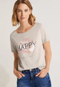 T-Shirt Mit Paillettenprint