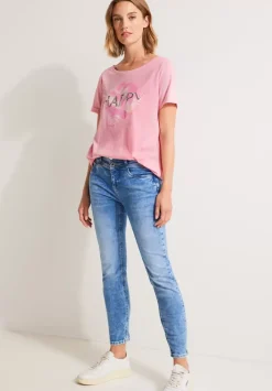 T-Shirt Mit Paillettenprint