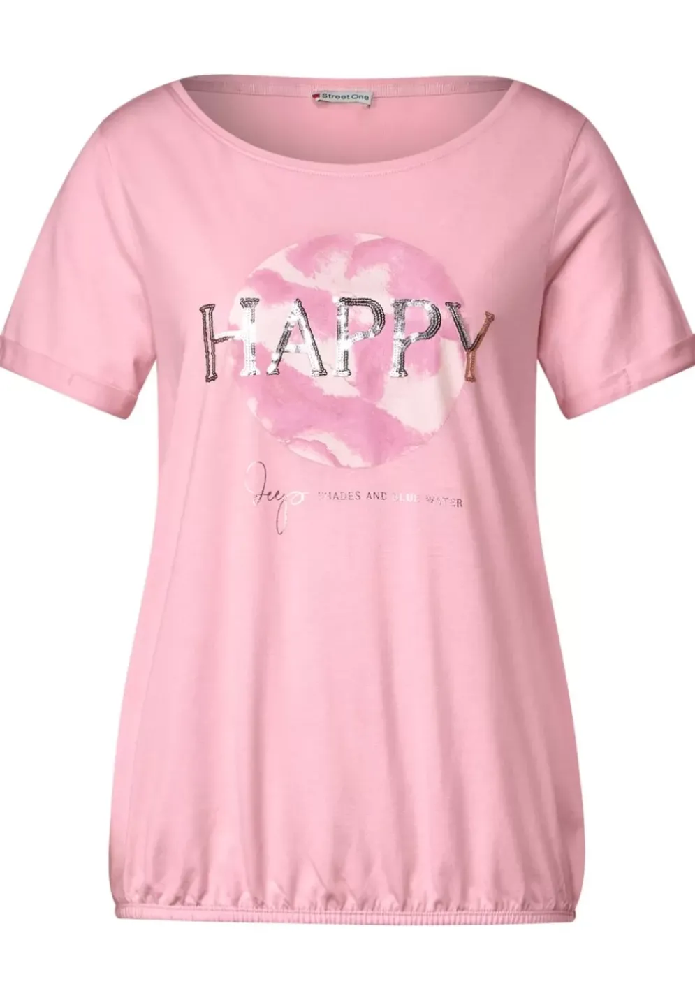 T-Shirt Mit Paillettenprint