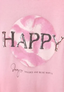 T-Shirt Mit Paillettenprint