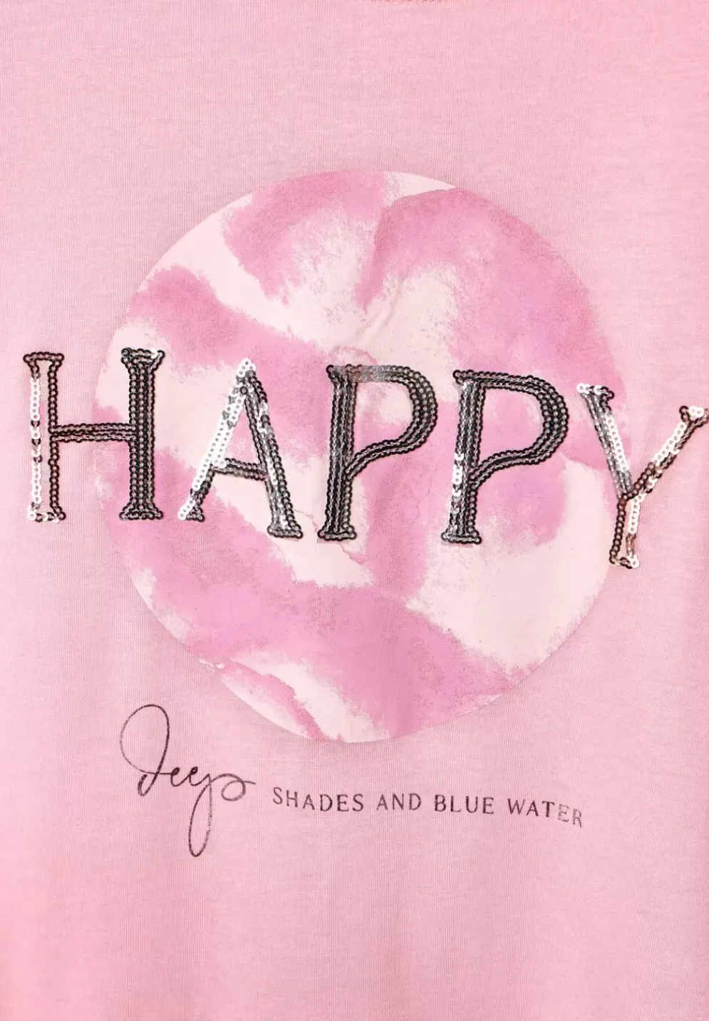T-Shirt Mit Paillettenprint