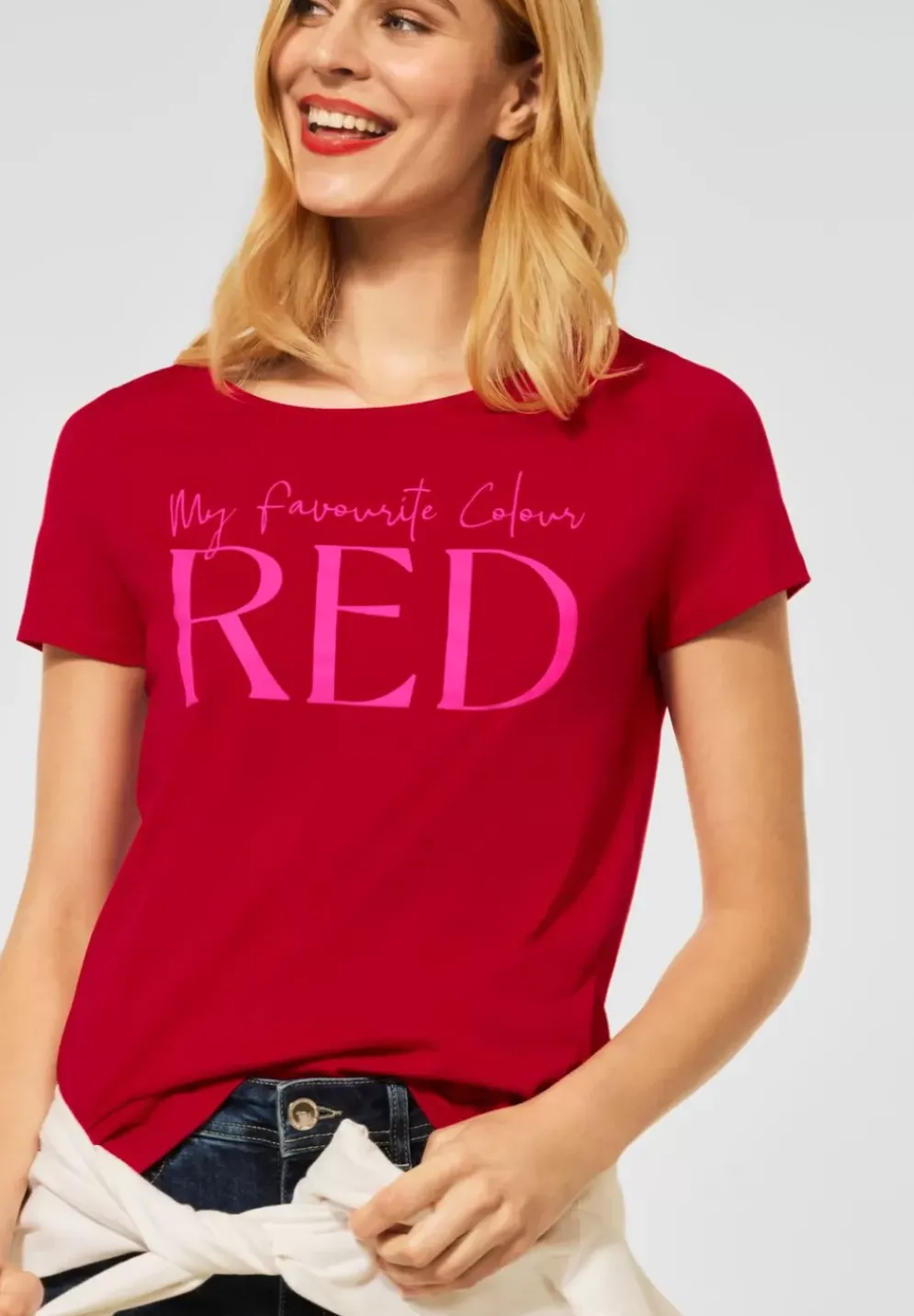 T-Shirt Mit Partprint