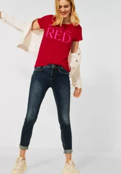 T-Shirt Mit Partprint