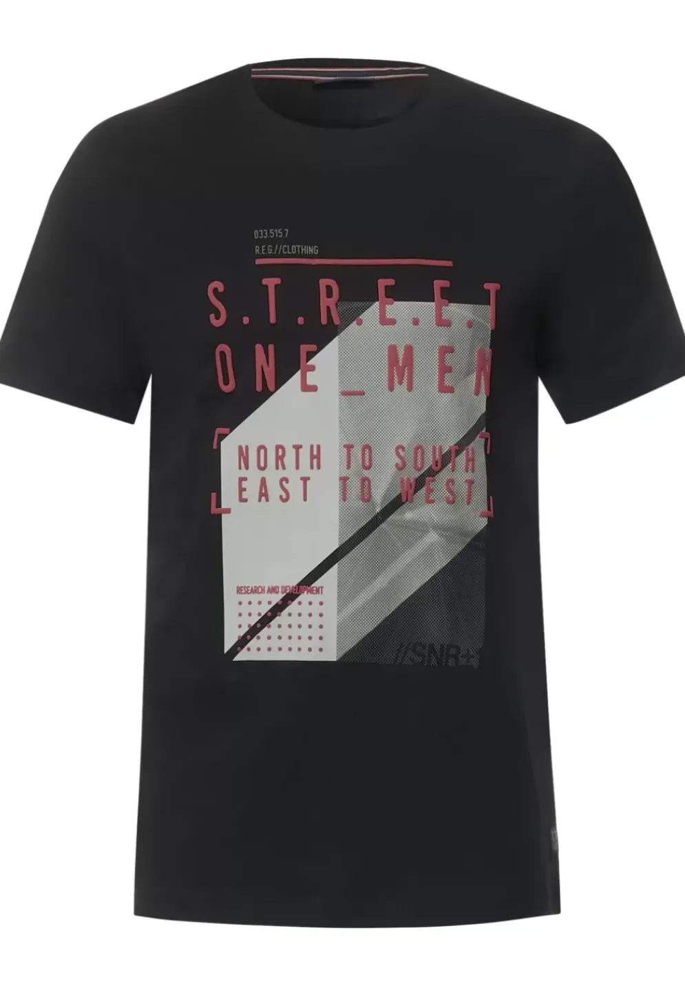 T-Shirt Mit Partprint