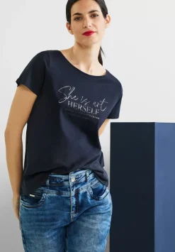 T-Shirt Mit Partprint
