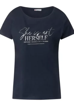 T-Shirt Mit Partprint