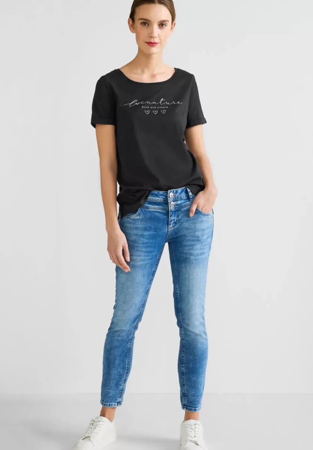 T-Shirt Mit Partprint