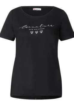 T-Shirt Mit Partprint
