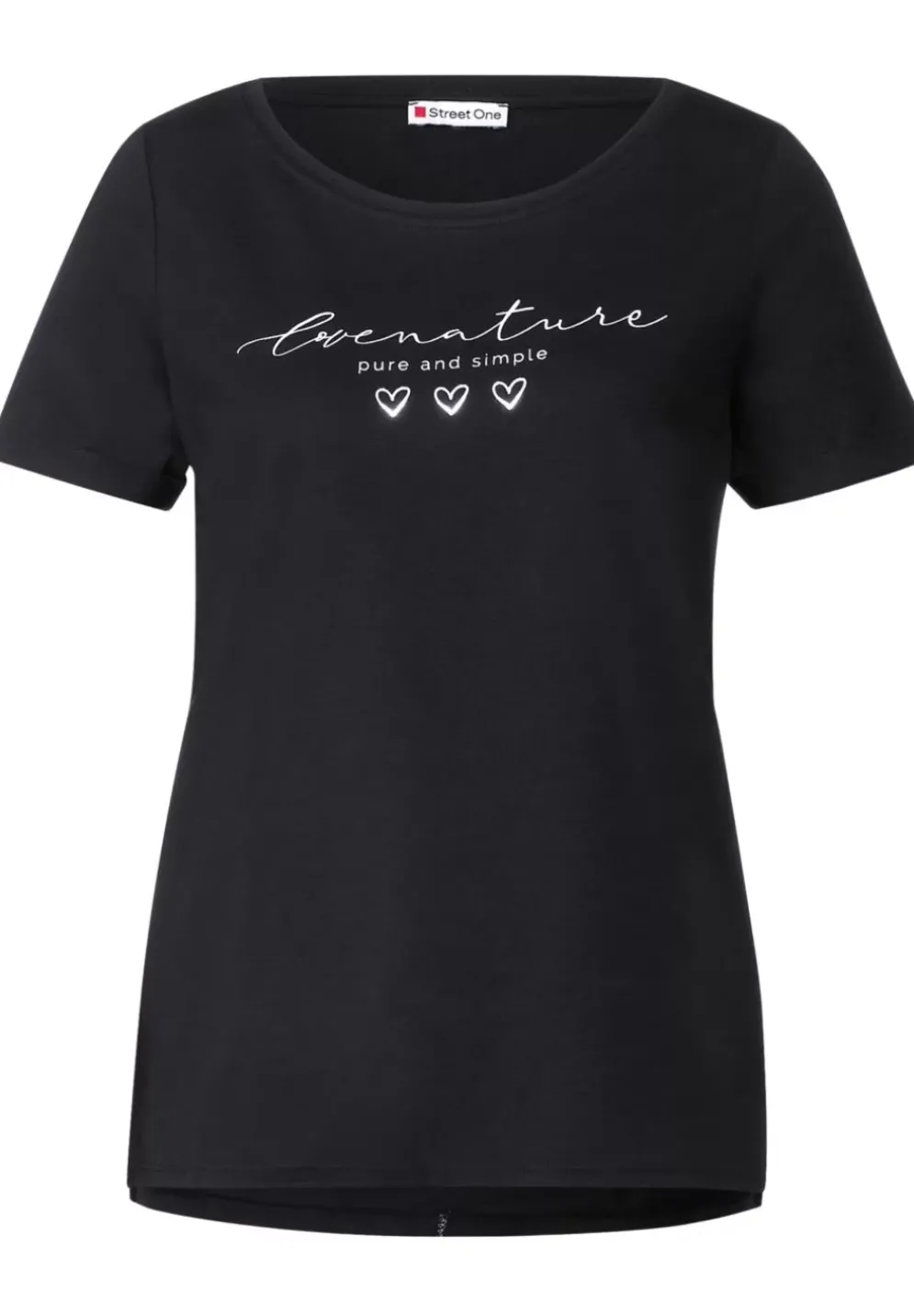 T-Shirt Mit Partprint