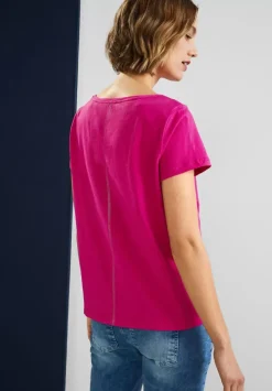 T-Shirt Mit Partprint