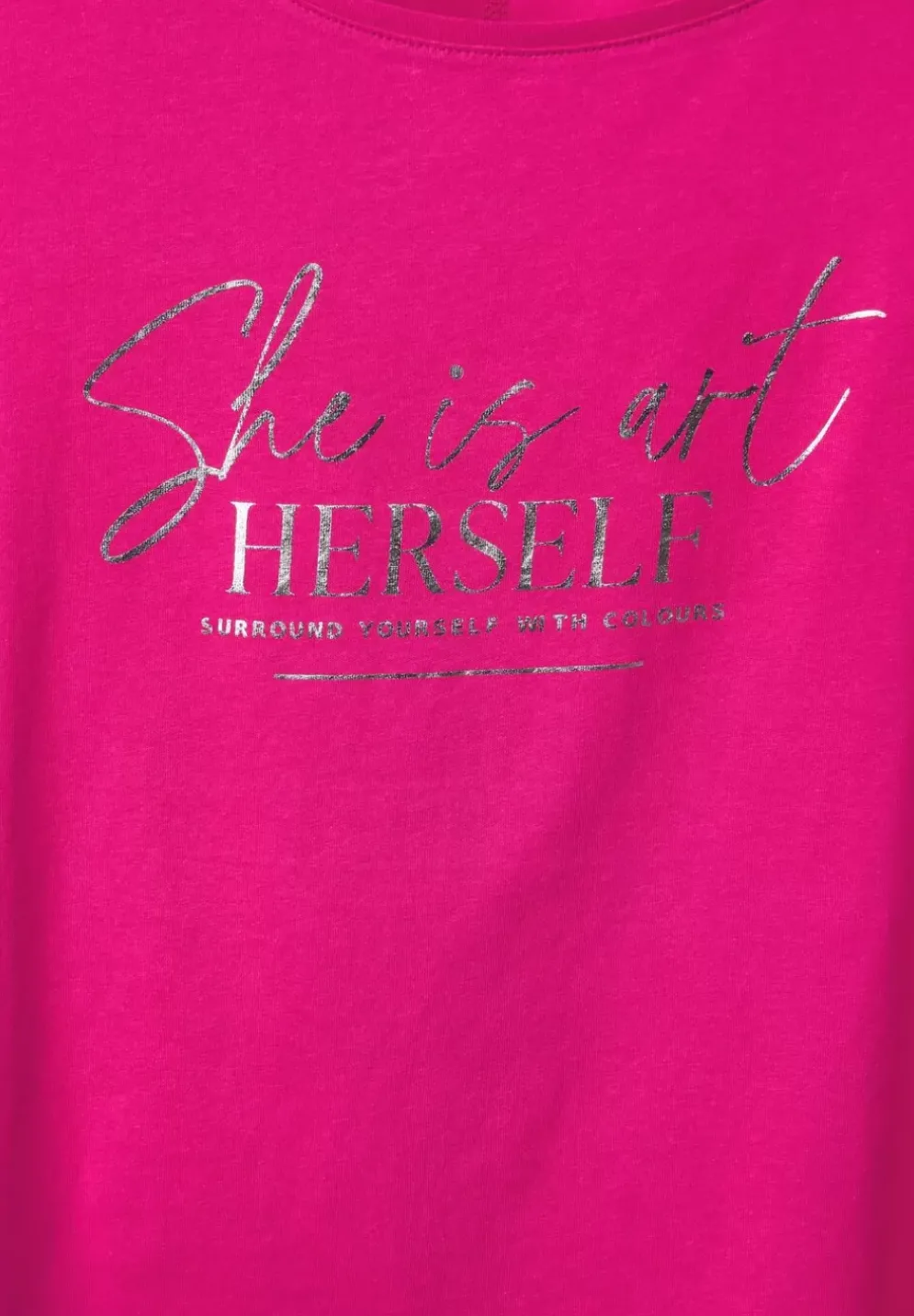 T-Shirt Mit Partprint