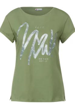 T-Shirt Mit Partprint
