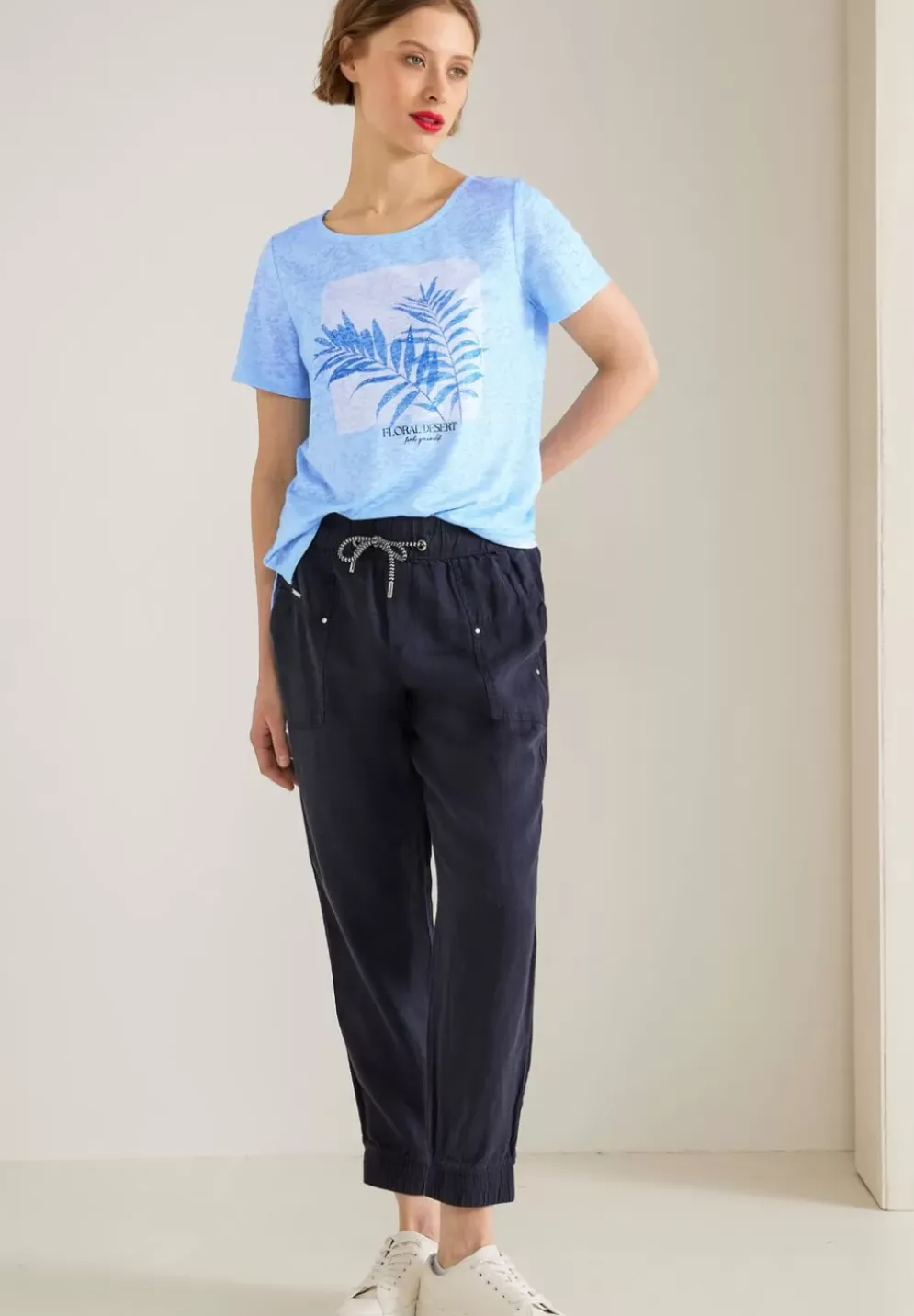 T-Shirt Mit Partprint
