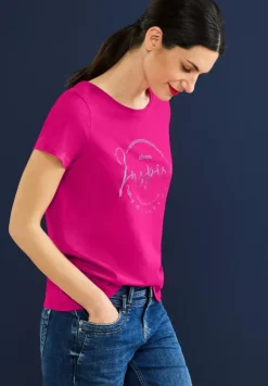 T-Shirt Mit Partprint