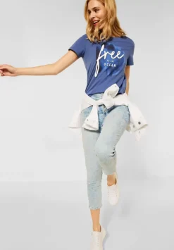 T-Shirt Mit Partprint