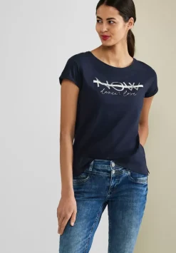 T-Shirt Mit Partprint