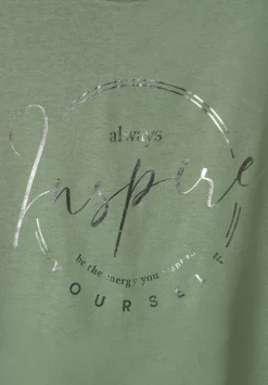 T-Shirt Mit Partprint