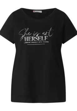 T-Shirt Mit Partprint