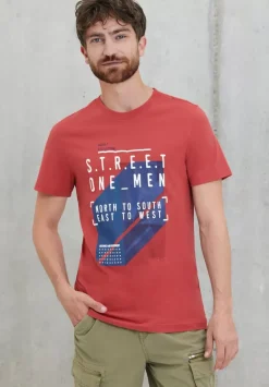 T-Shirt Mit Partprint