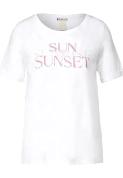 T-Shirt Mit Partprint