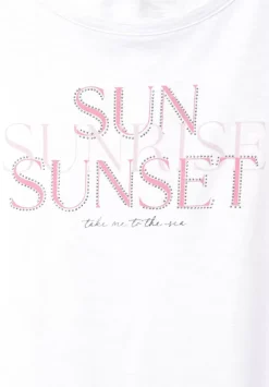 T-Shirt Mit Partprint