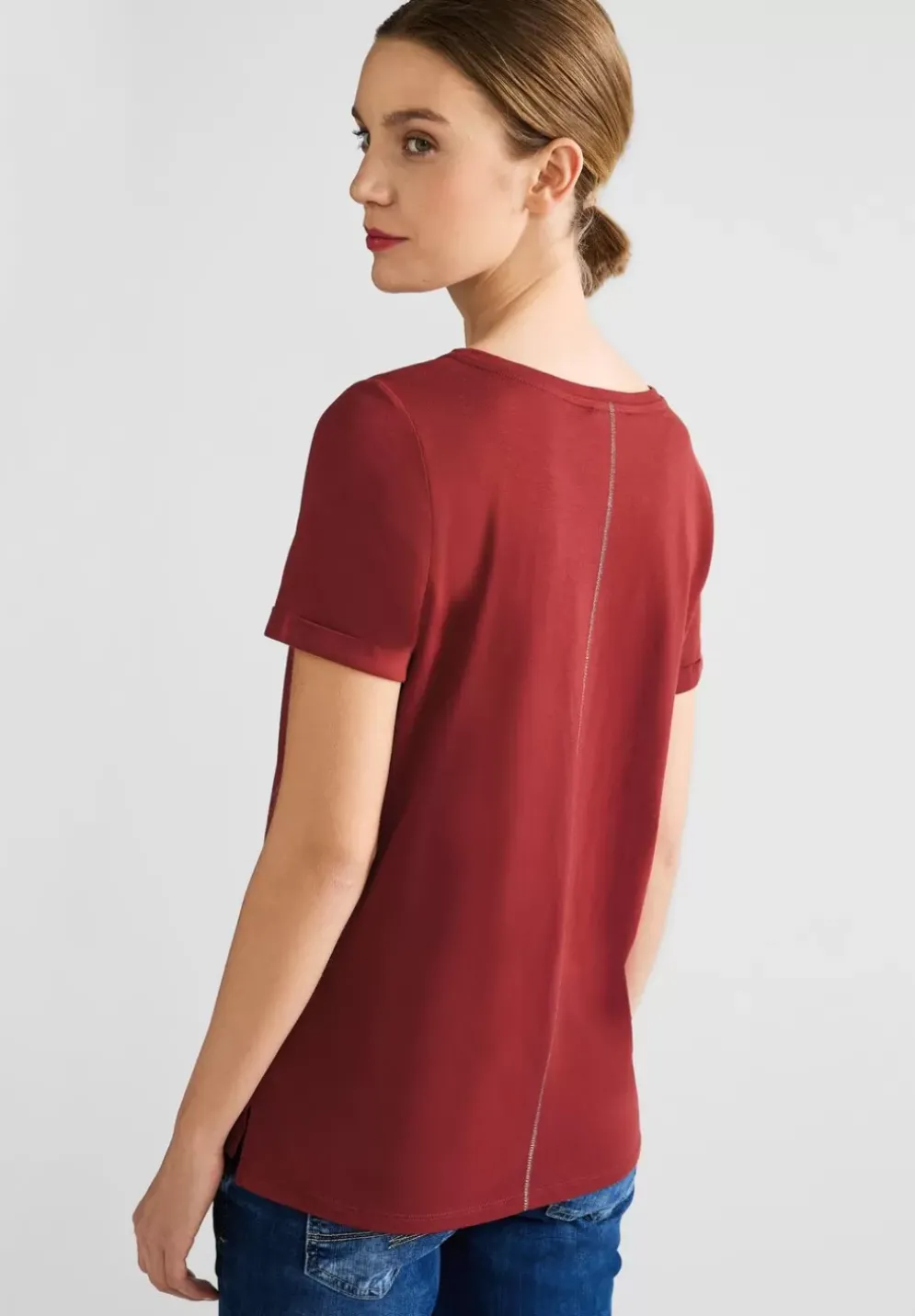 T-Shirt Mit Partprint