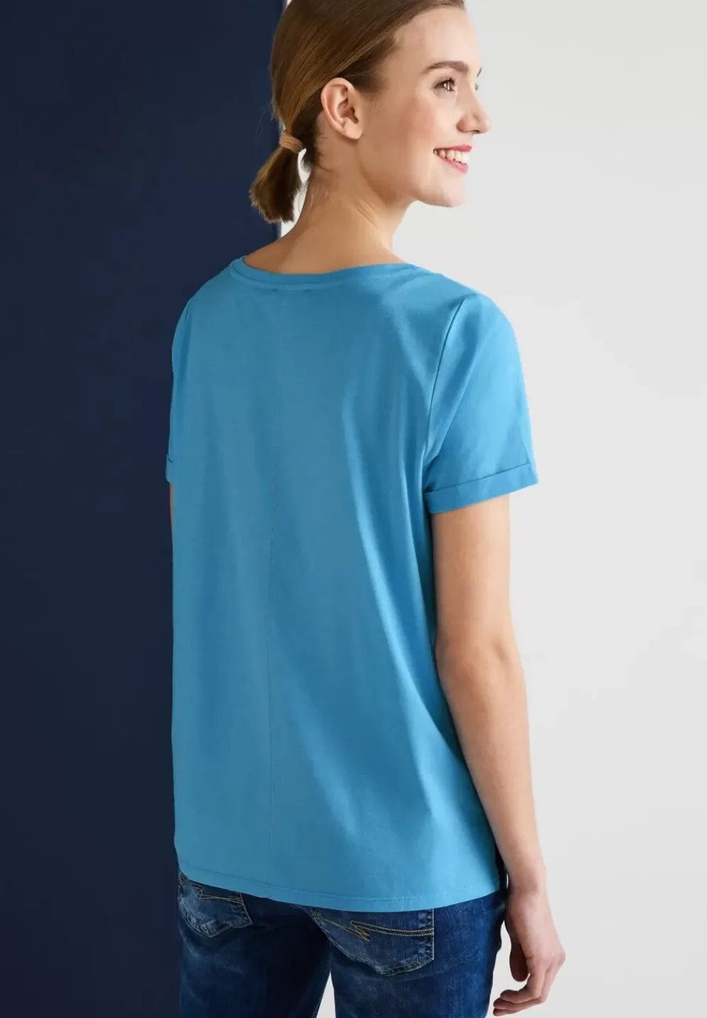 T-Shirt Mit Partprint