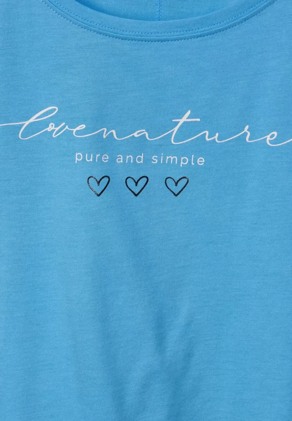 T-Shirt Mit Partprint