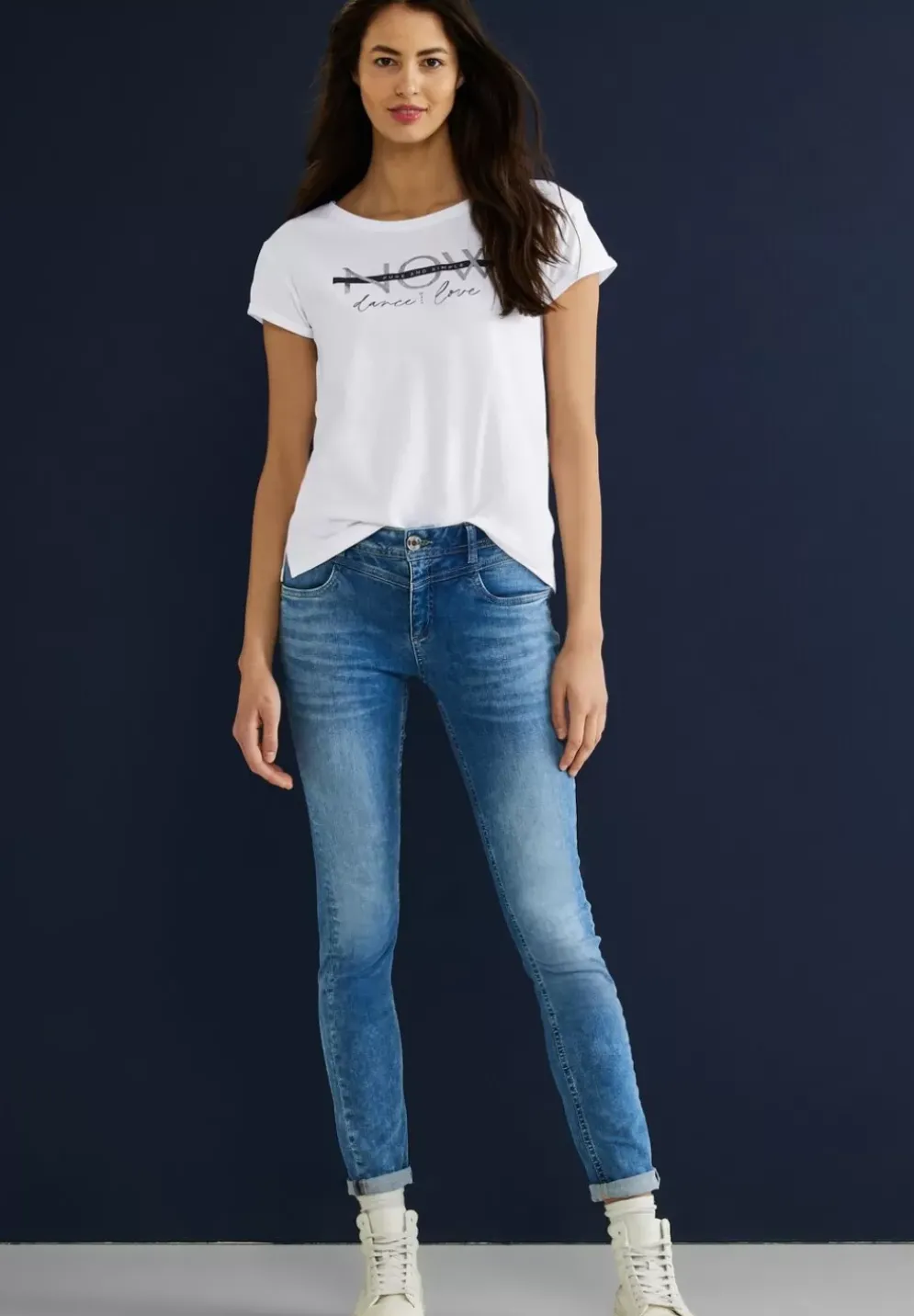 T-Shirt Mit Partprint
