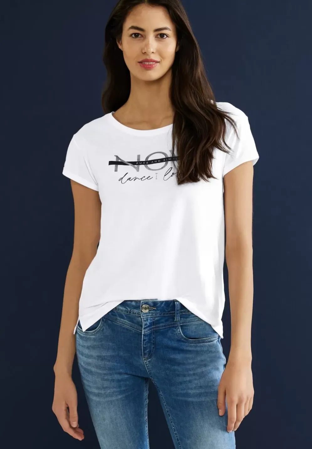 T-Shirt Mit Partprint