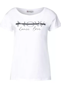 T-Shirt Mit Partprint