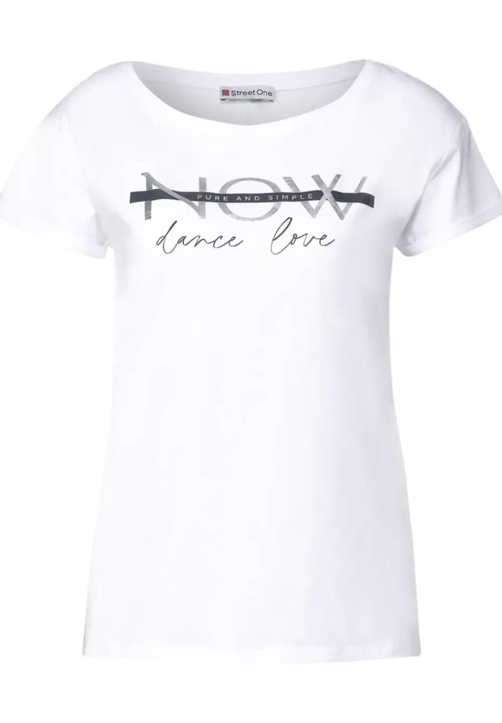 T-Shirt Mit Partprint