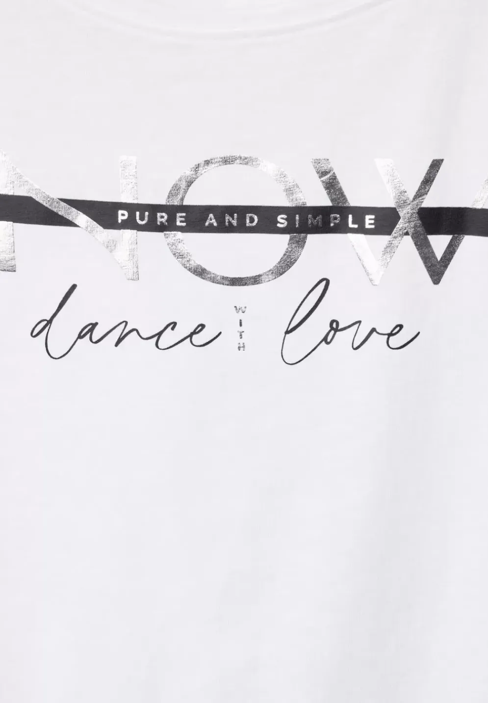 T-Shirt Mit Partprint