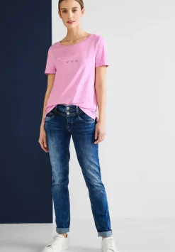 T-Shirt Mit Partprint