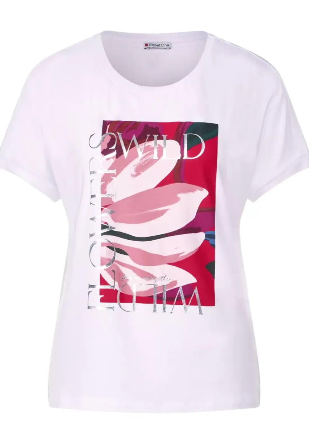 T-Shirt Mit Partprint