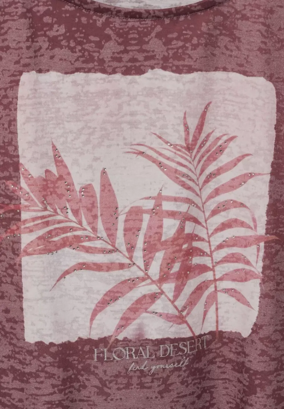 T-Shirt Mit Partprint